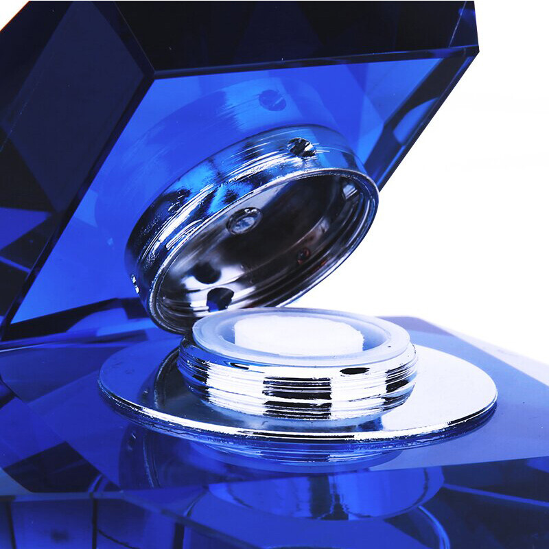 麥車飾 汽車擺件飾品車內飾裝飾汽車用品車上車用車載香水座 寶石藍