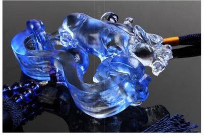 汽車掛件琉璃汽車掛飾招財納福內車飾掛件平安汽車飾品貔貅如意